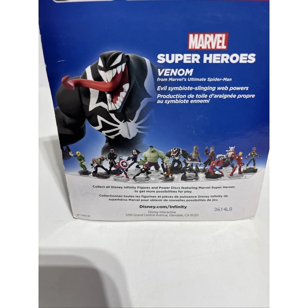 NEW Venom Disney Infinity 2.0 &‎ 3.0 Marvel Figure Xbox One 360 Wii U PS3 & PS4